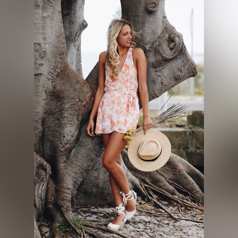 NWT Morrisday the Label Tropical Heat Mini Dress Sz AU-12 (US-8) Easter Boho